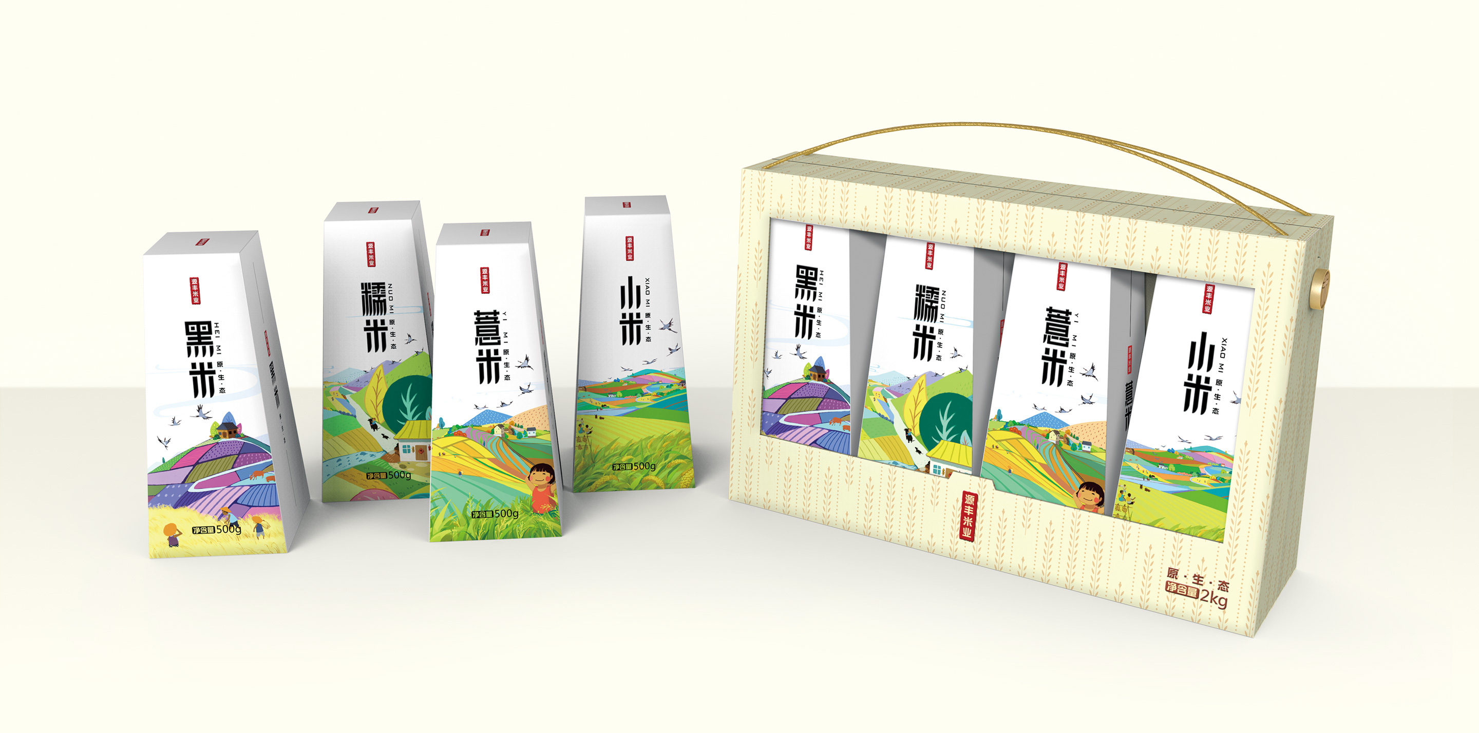 五常大米包裝設(shè)計深圳圣智揚包裝設(shè)計